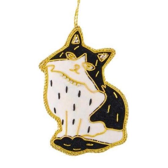 

OM Орнамент Зари Кот Е Черный чёрный