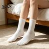 Non-slip Fitness Socks for Gym Cotton Socks Breathable Solid Color Athletic Soft Sweat-Absorbent Lightweight Mesh Sports Running And Daily Wear