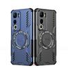 KEYSION Hollow Heat Dissipation Case for IQOO Z10 Lite Soft Silicone+PC Magnetic Cooling Shockproof Phone Cover for IQOO Z10 Lite