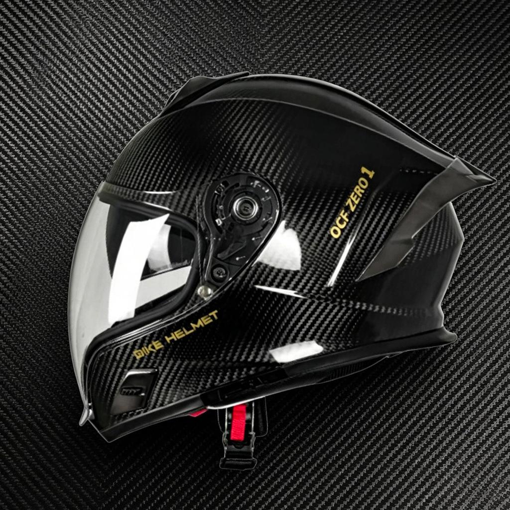 Carbon Fiber Ultra-light Full Face Motorcycle Helmet - Anti-fog, Racing, Unisex