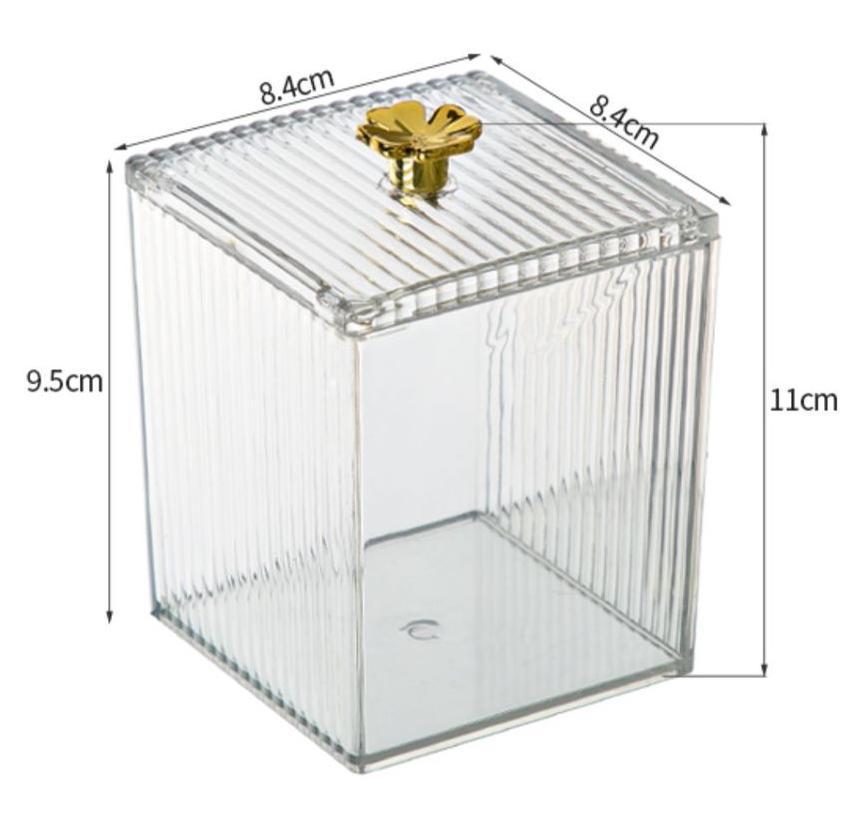 

Clover Многофункциональный органайзер для ватных палочек и ювелирных изделий, настольный