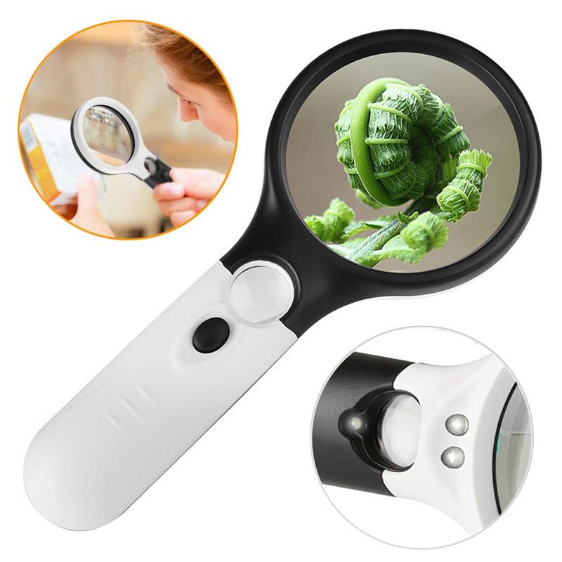 Miflame Handheld Dual-Lens Magnifier