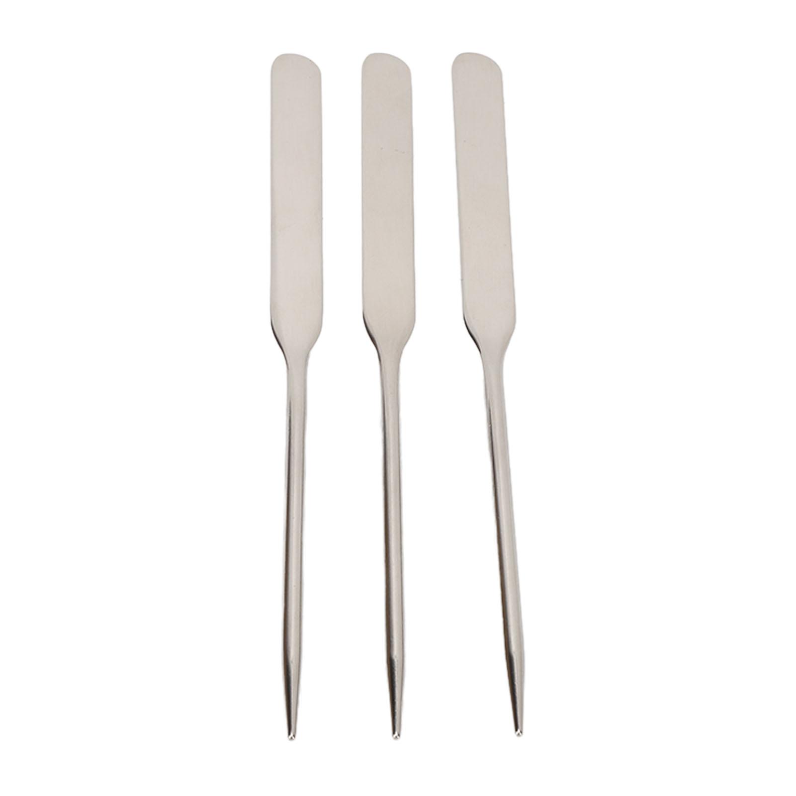 

3 шт палочка для размешивания клея из нержавеющей стали ложка для смешивания шпатель инструмент для домашнего салона