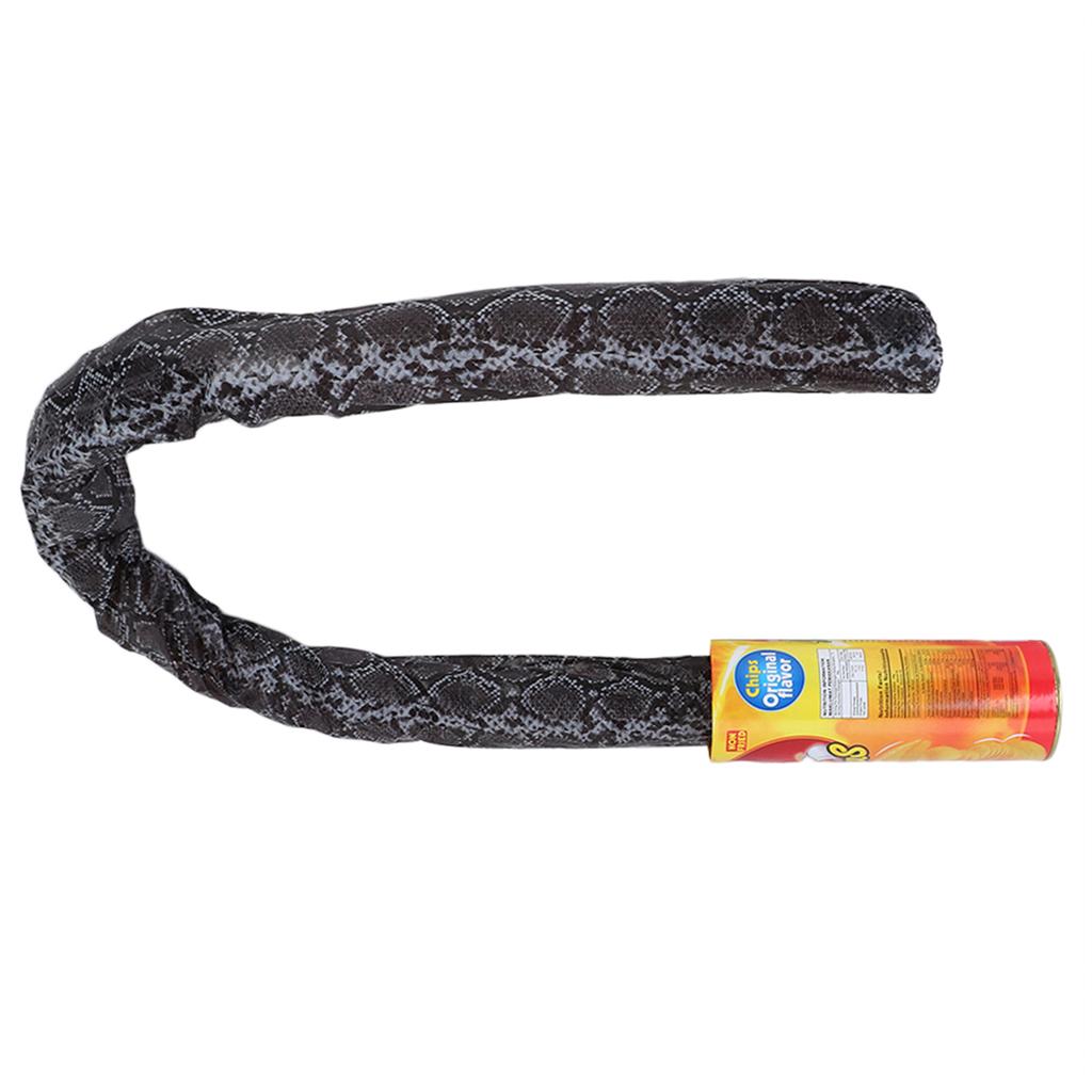 Funny Tricky Toys Magic Potato Chip Spring Snake Toy Prank Props Party Decoration