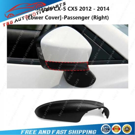 For Mazda CX-5 2012 - 2014 Side Mirror Lower Base Cover Light Lens Housing Frame