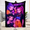 Colorful Fashion Trio Blanket Soft & Cozy Perfect for Office Bed Chair Four Seasons Universal Modern Perfect Gift for Relatives and Friends