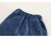 2025 Summer Boys' Casual Denim Shorts and T-Shirt Two-Piece Set