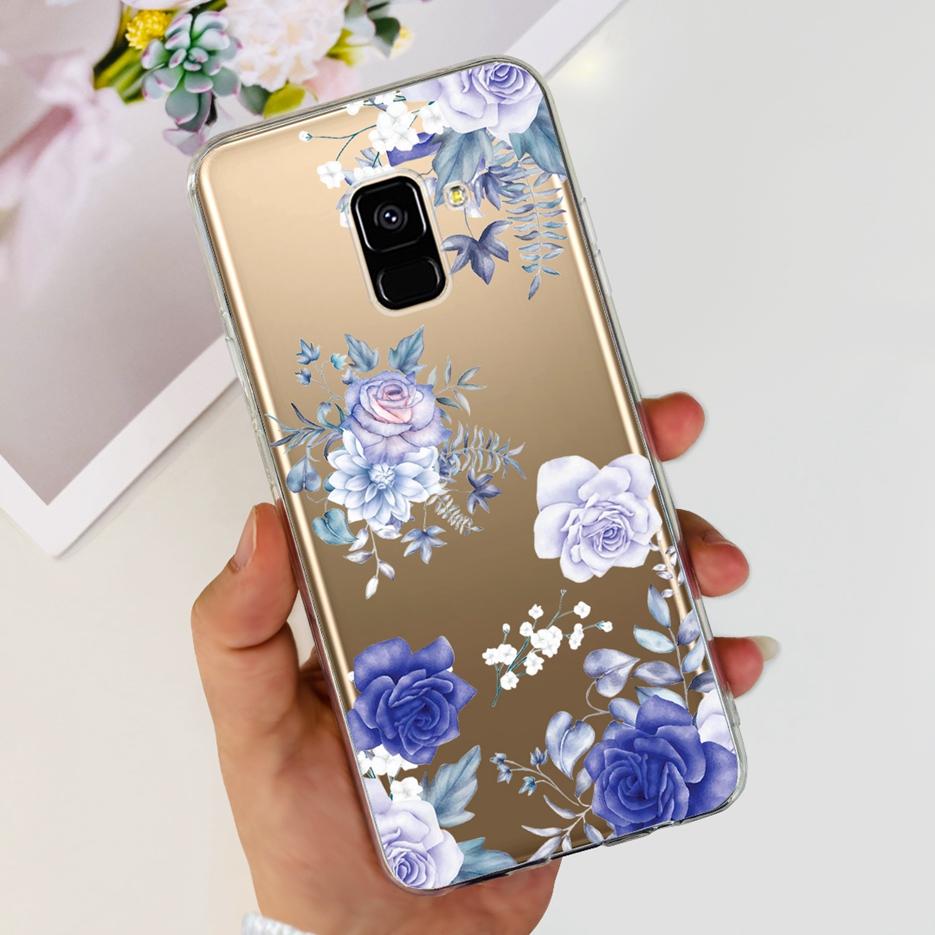 For Samsung Galaxy A8 2018 Case SM-A530F New Fashion Painted Cover Soft Silicone Phone Case For Samsung A8 Plus A8+ A730F Bumper