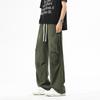 Men's and women's spring and autumn new tooling casual pants loose and versatile, thin and tall men's long pants
