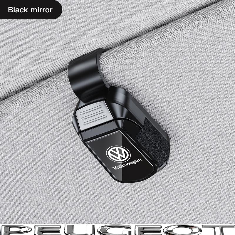 Car Sun Visor Glasses Holder Sunglasses Case Eyeglasses Clip For VW GTI Polo T5 Passat B6 Golf Tiguan Taigo Jetta T-ROC Hub Cap