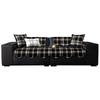 Classic Small Fragrant Style Plaid Chenille Living Room Sofa Black Forest Seat Cushion Non-Slip Four-Season Universal Cover Towel