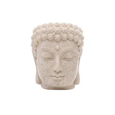 Unique Buddhas Sculpture Planter Perfect For Small Plant Herbs In Living Room Patios Spaces