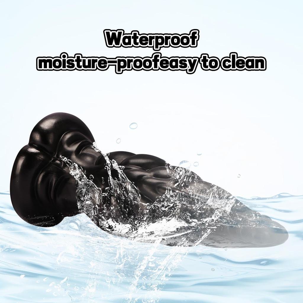 Alien Rhinoceros Horn Anal Plug - Thick, Large Anus Plug for Men & Women, Erotic Toy & Masturbator