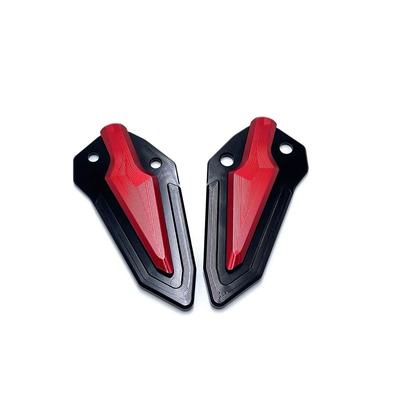 Motokano Fußrasten-Fersenschoner - Kompatible Modelle: ZX-25R, ZX-4R, ZX-4RR SE (rot)