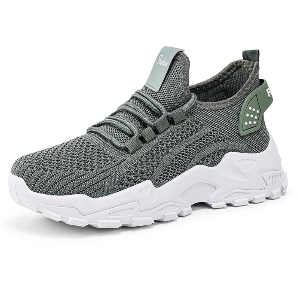 Lässige Ballerinas Sneakers für Damen Rosa Grau Mesh Bequem Tenis Feminino Damen Trainer Damen Plateau Laufschuhe