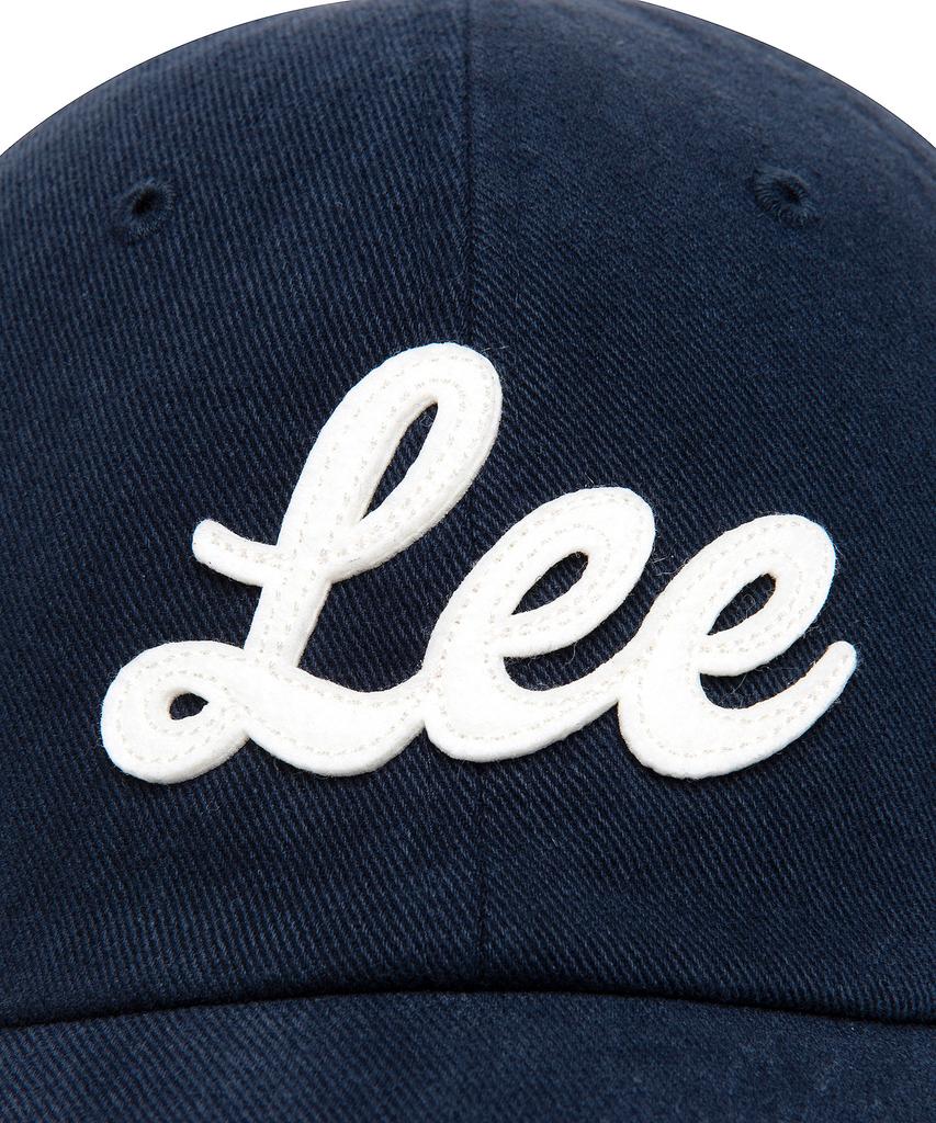 LEE Union Logo Cotton Ball Cap Navy