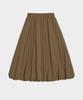 Belloel Balloon Long Skirt Brown