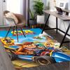 Poster Crash Team Racing Kantoor Tapijt Zacht Polyester Entree Tapijt Wasbaar Antislip Machine Wasbaar