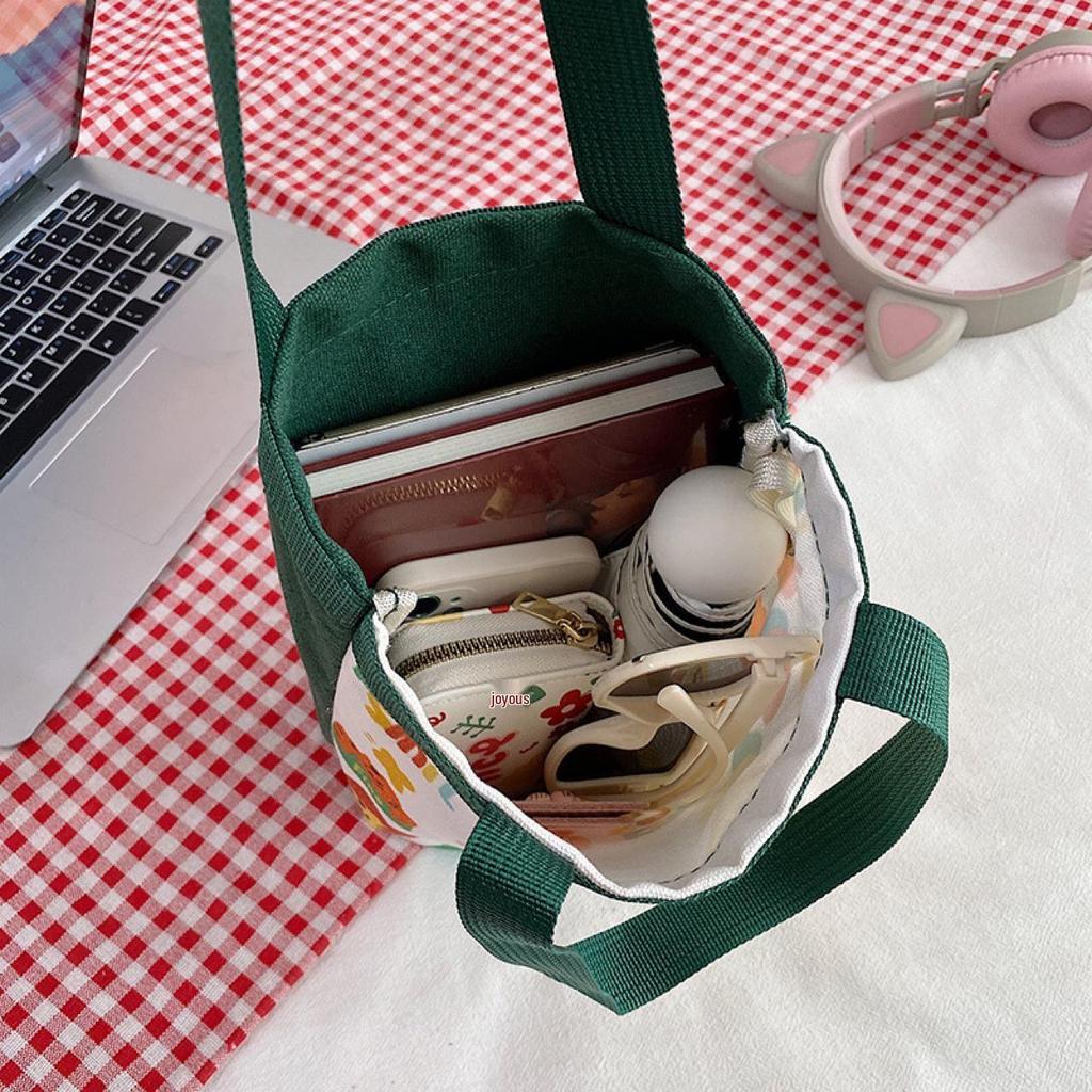 2023 Women's Canvas Handbag: Cute Lunch Box & School/Work Tote