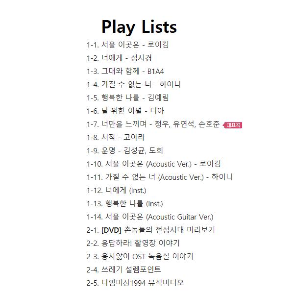 

OST - TVN Drama - Reply 1994 - Go Ara, Jeung Woo [CD+DVD Normal Version] Gables0500Pcs_0009