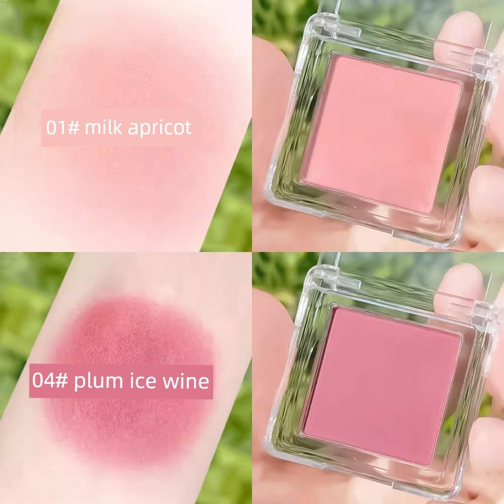 Monochrome Blush Pure Desire Wind White Brightening Nature Delicate Matte Highlight Repair Light Makeup Cheap Rouge Chin Purple Female