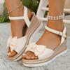 Women's Sandals Bohemian Style Summer Shoes Women Summer Fashion Platform Wedge Clasp Open Toed Zapatos Mujer Platform Sandalet