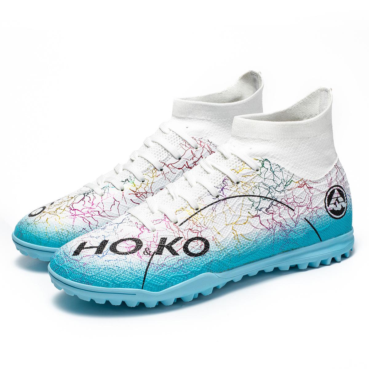 

Обувь Футбольные бутсы Мужские высокие женские Gang AG Длинные ногти Сломанные ногти Взрослые тренировочные туфли 45