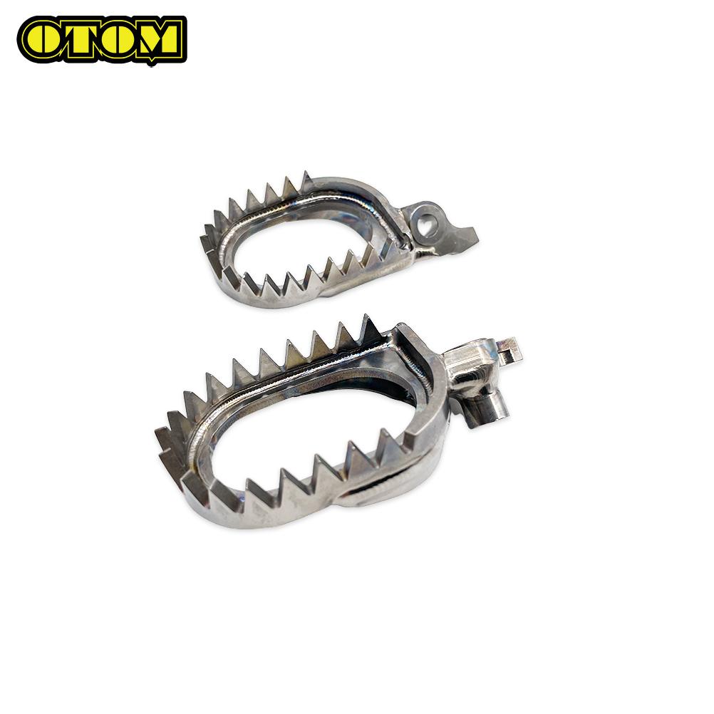 For YAMAHA 2024-2025 Motorcycle Footpegs Titanium Alloy Front Footrest Foot Rest Pegs Pedal YZ250F YZ250FX YZ450F WR250F WR450F
