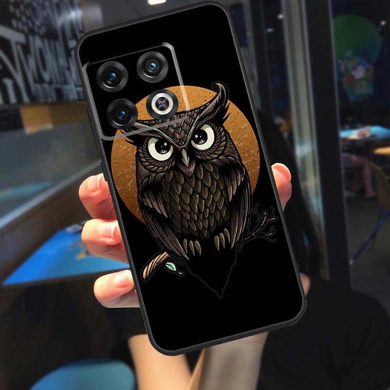 Cute Cartoon Owl Case For OnePlus 10 9 Pro 8T 9RT 10T Ace OnePlus Nord N10 N20 N100 N200 2T CE 2 Lite Cover