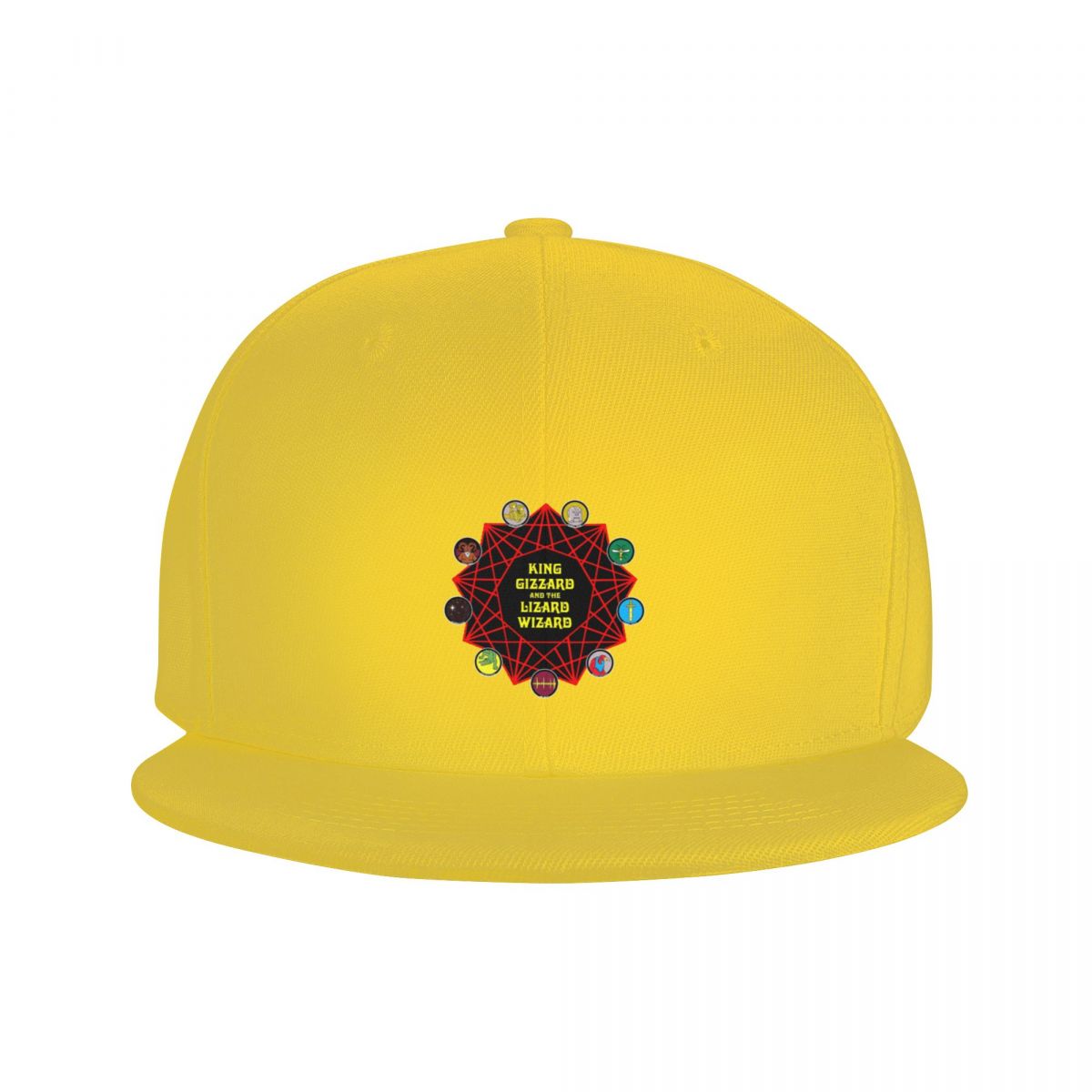 

Футболка King Gizzard And The Lizard Wizard, бейсболка, роскошная кепка, шляпа в стиле аниме, детская шапка, женская шляпа унисекс