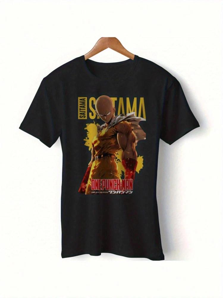 Anime Wibu One Punch Unisex Saitama TShirt V34 S