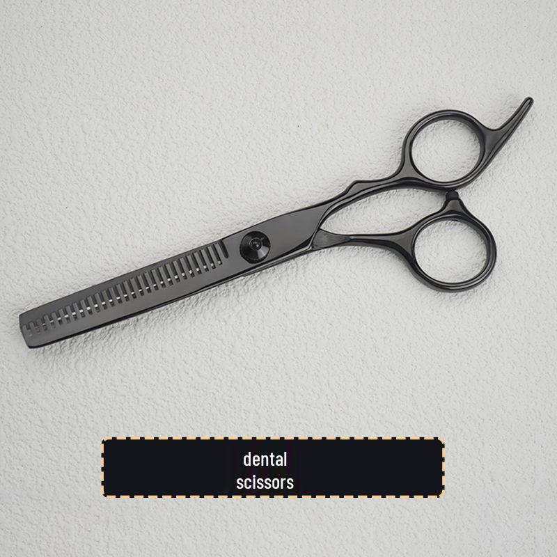 Stainless Steel Hairdressing Scissors Set: Includes Straight Edge and Thinning Scissors for Hair Cutting
