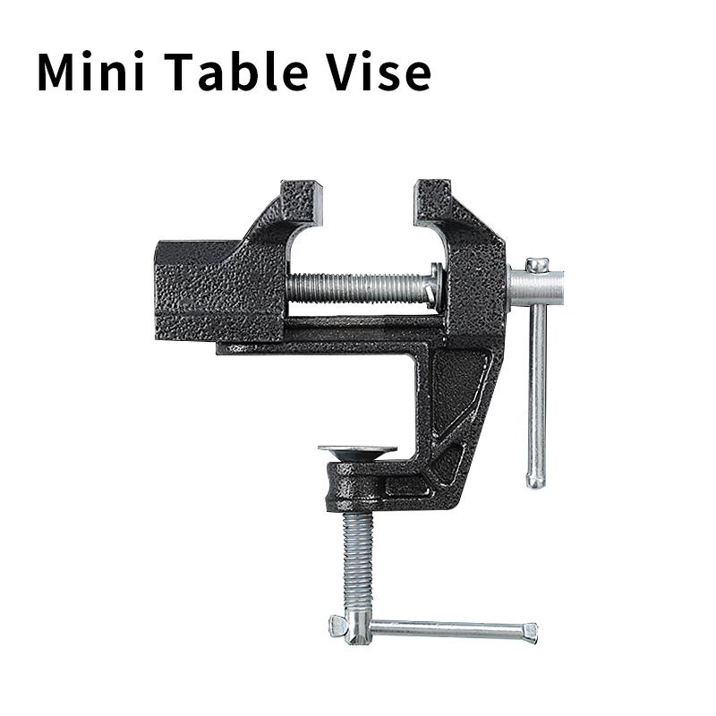 Mini Table Vise, Small Table Clamp, Portable Micro Table Clamp, for DIY Jewelry Watch Repair Nuclear Carving Clamp Hobby Craft