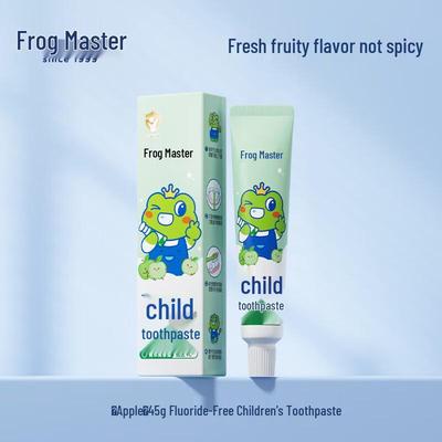 Froschkönig Kinder Apfel Zahnpasta