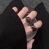 Dark Retro Ring Female Niche Design Sense Adjustable Opening Ring Cold Wind Index Finger Tail Ring Trendy Man