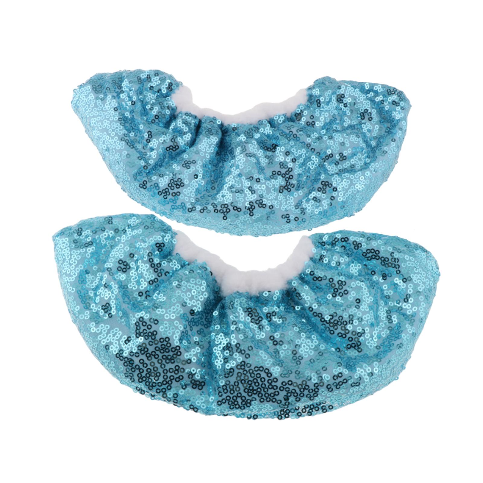 

Чохли для лезів ковзанів М які плюшеві чохли для хокейних ковзанів 35 см Захист ковзанів Міцний плюш для тренувань з фігурного катання на льоду пінгвін синій