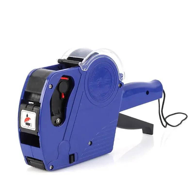 8 Digits Digital Tag Gun Handheld Price Label Gun + 1 Lines Labels +1 Ink 5500 Price Tag Marker Machine Labeler Labeller Sticker
