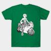 New Fashion Men T Shirt Akira Ducati999 Print Short Sleeve Tops Tees Casual