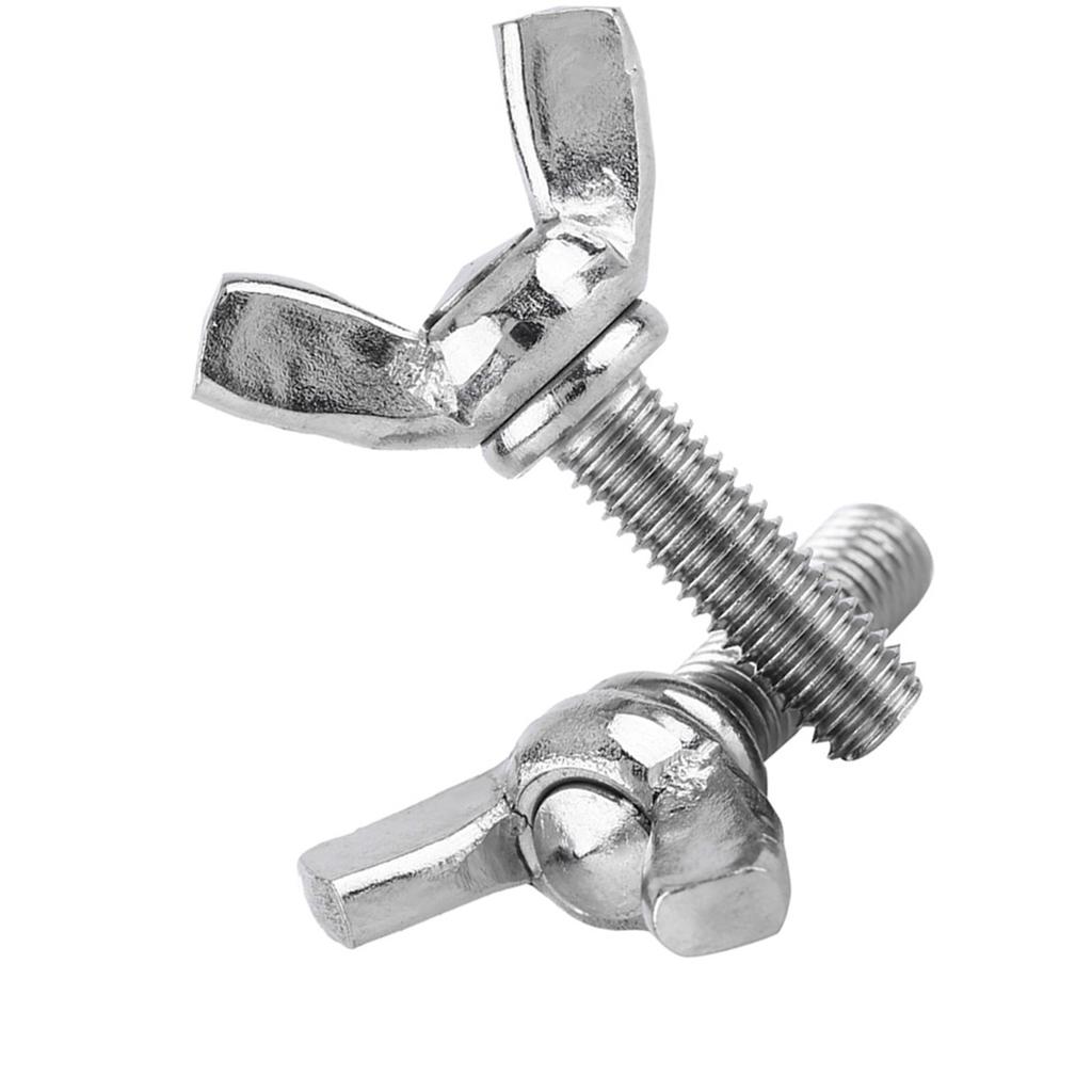 5pcs Bag 304 Stainless Steel Wing Butterfly Screws Bolts Machine Repair Accessory(M5 * 20mm)