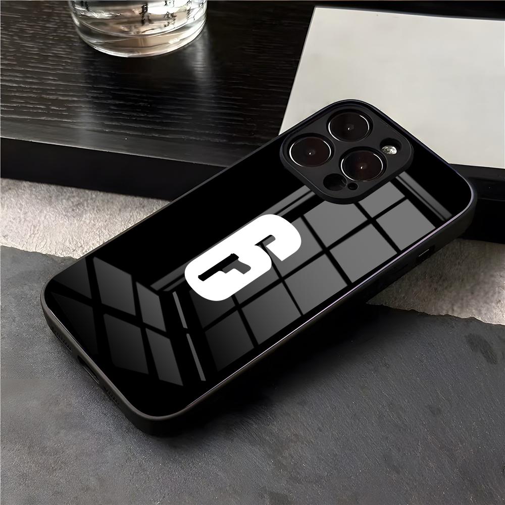 Rainbow S-Six S-Siege Phone Case For IPhone 17 Air 16 E Pro Max 15 14 13 Mini 12 Pro 11 Max Plus Black Glass Cover