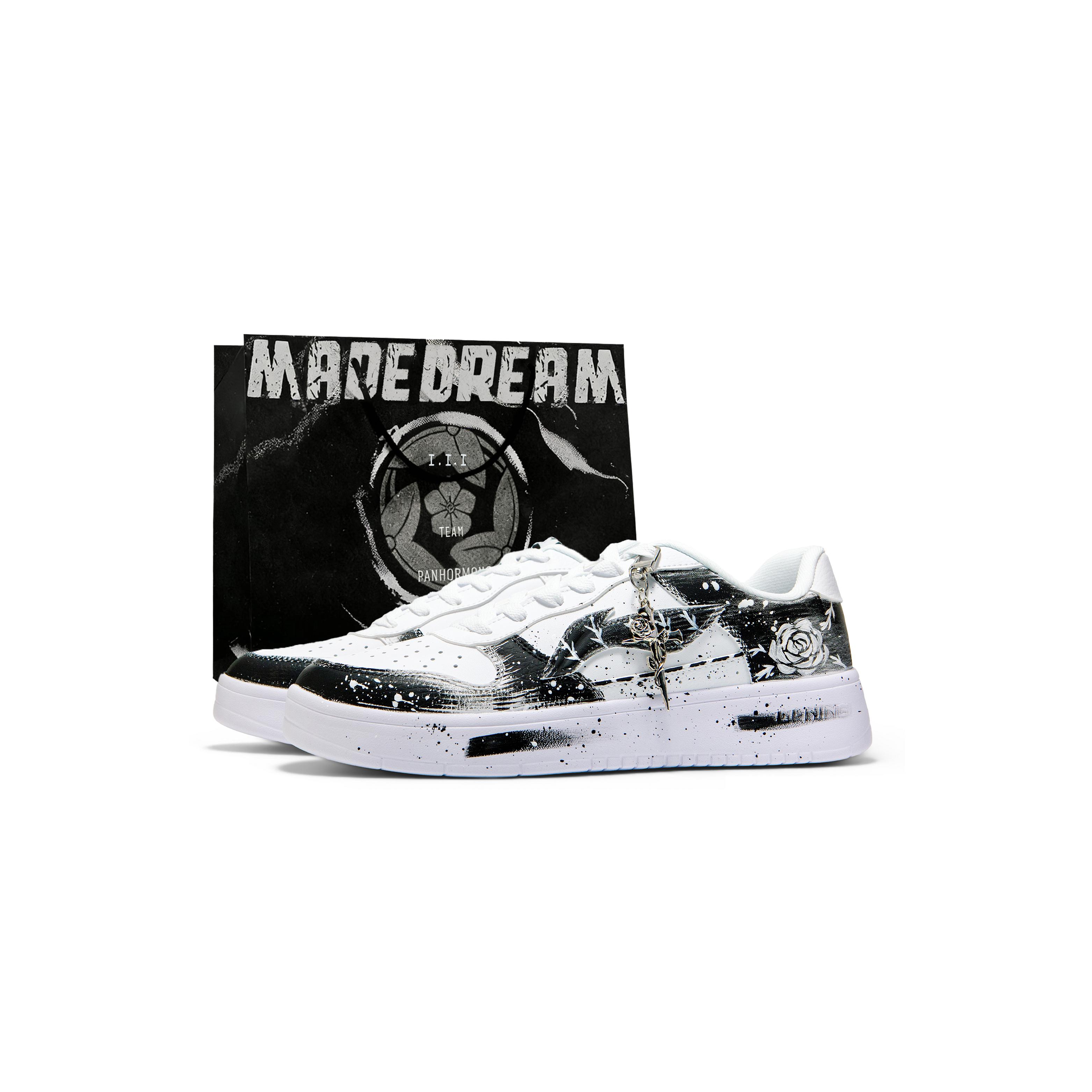 

Li Ning Floating Boat Synthetic Leather Abrasion Resistant Lightweight Breathable Height Increasing Low top AGCS419-1(Team1517-SBOX) 41