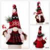 Non-woven Faceless Elf Doll Knitted Dwarf Doll Ornaments Cute Christmas Crutch Doll  Living Room