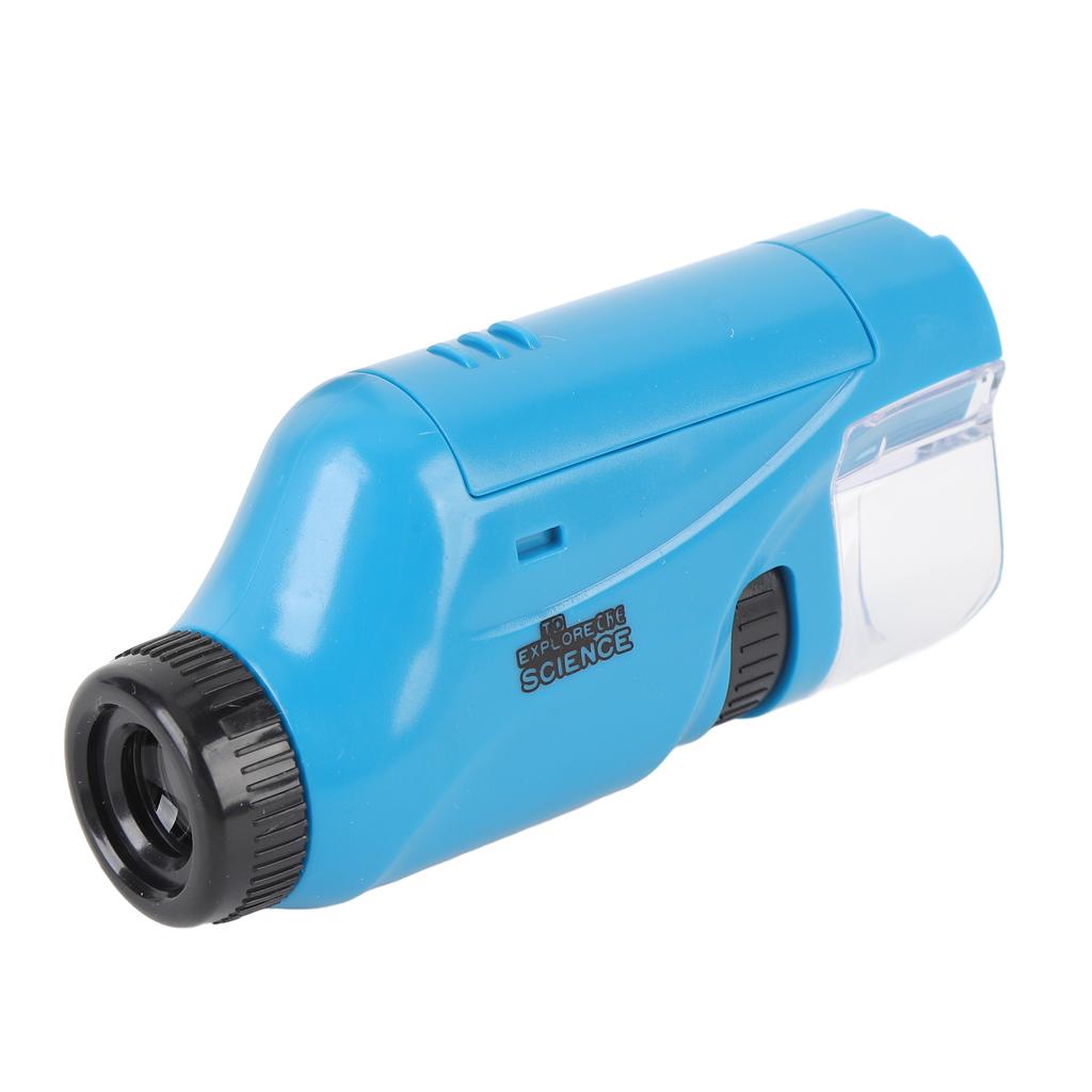 Kids Microscope Kit Portable Miniature Microscope Handheld Microscope For Home School Outdoor Science Experiments