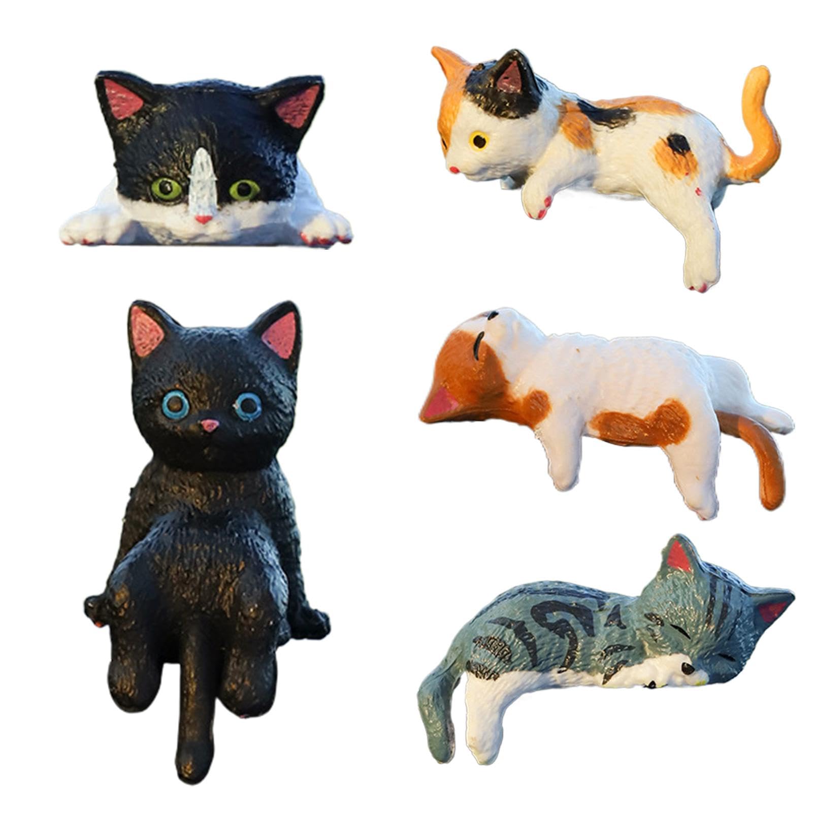 

Cat Car Dashboard Decoration,Cat Car Rearview Mirror Center Console Pendant Accessories Resin Decoration Simulation Please refer to the description