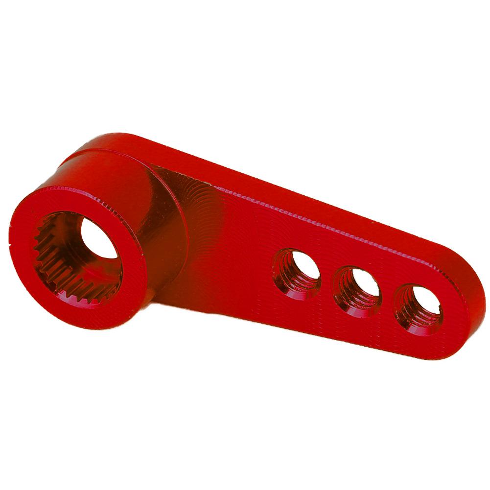 Aluminum Alloy 25T Steering Servo Horn Arm Suitable for RC 1:8:10 Model Car (Blue ( 86NB))