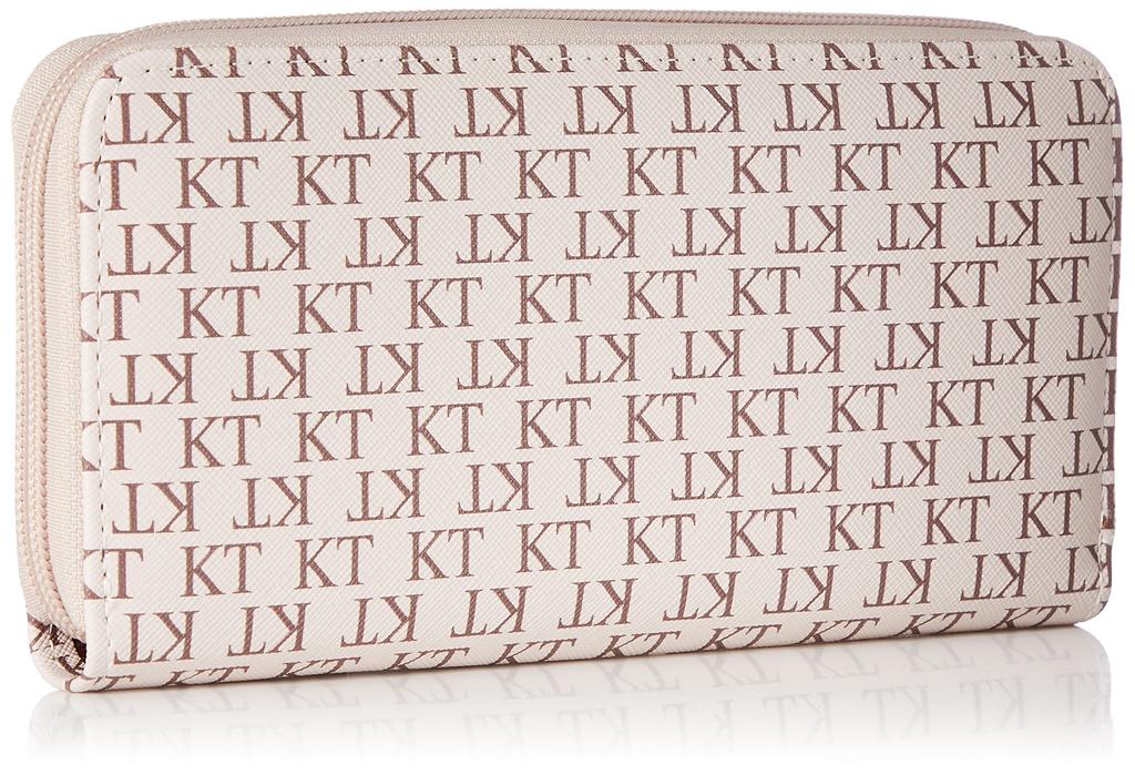 Ardi Wallet Lange Geldbörse Rund Reißverschluss Monogramm SR8 Hello Kitty Beige B195 x H97 x T22mm [ARDIE] Damen SR8-11KTBE