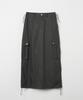 Kimwear (Women) String Cargo Skirt_Charcoal