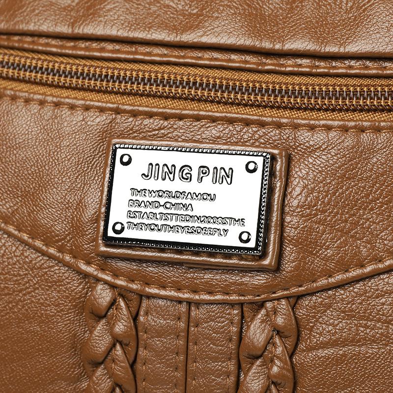 Tragetasche Damen Schultertasche Umhängetasche Vintage Große Kapazität Handtasche