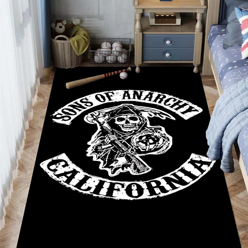 Sons Anarchy: Brotherhood Rebellion carpet floor mats Doormat Art Christmas gifts Dormitory decoration
