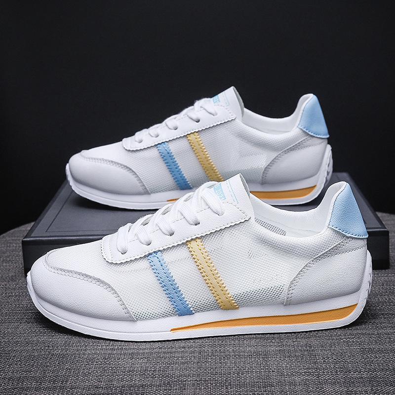 

Новые летние туфли A-Gump, женская корейская версия спортивной обуви, обувь с дышащей сеткой, студенческие белые туфли, женские кроссовки 40